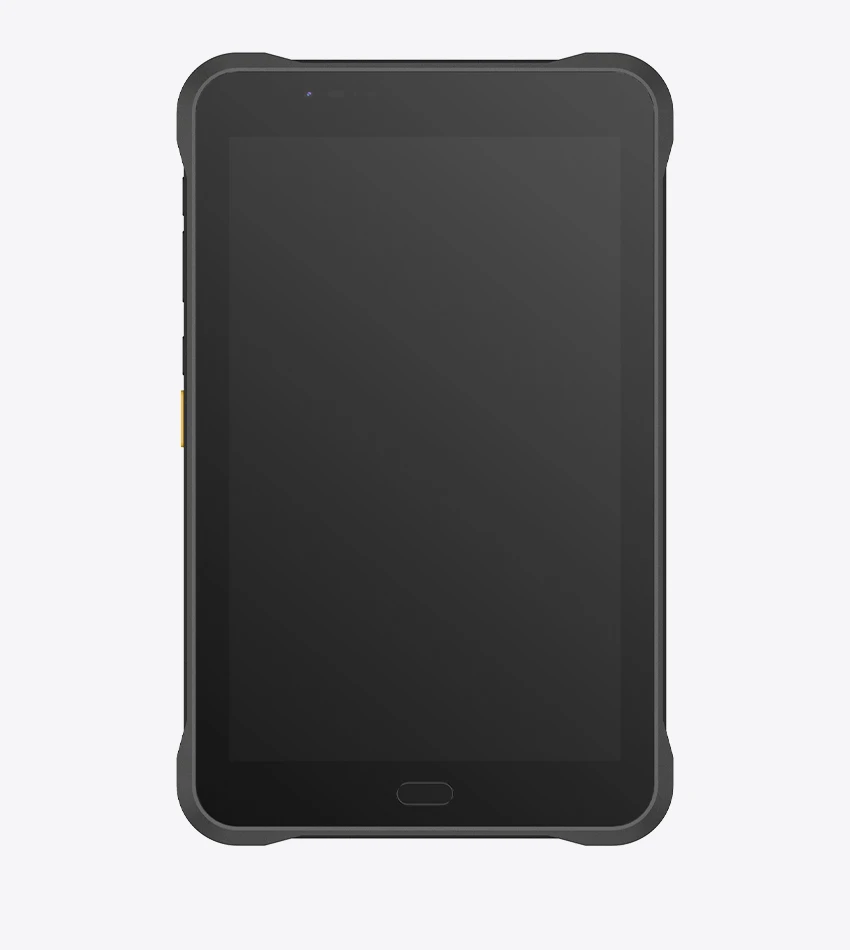 Athesi AP8003TL: vista frontal con pantalla apagada y marco reforzado | BELSATIA