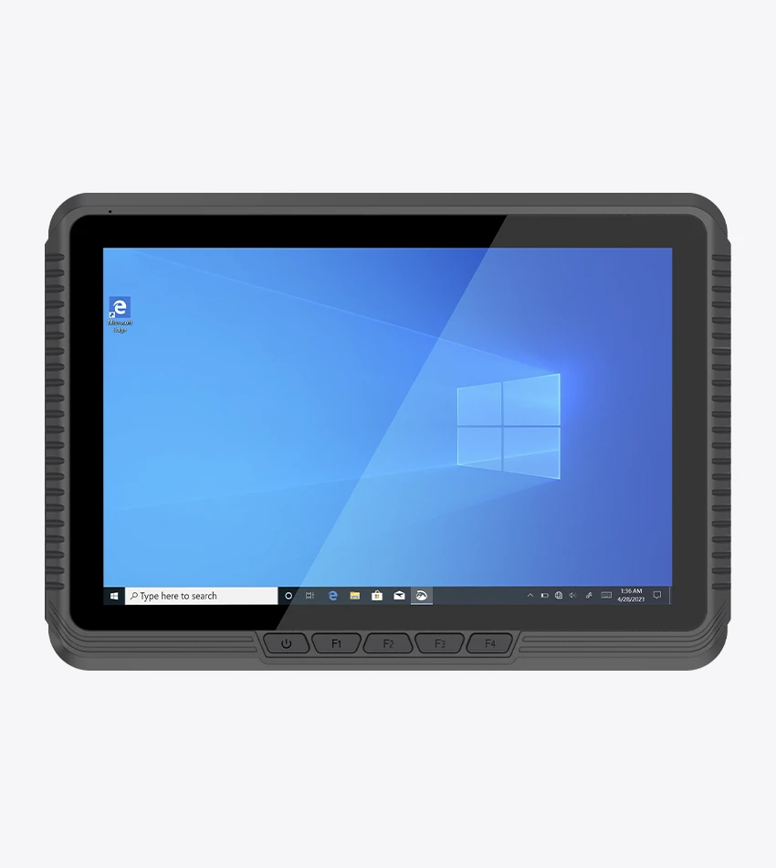Athesi EVM10: vista frontal con escritorio de Windows en pantalla | BELSATIA