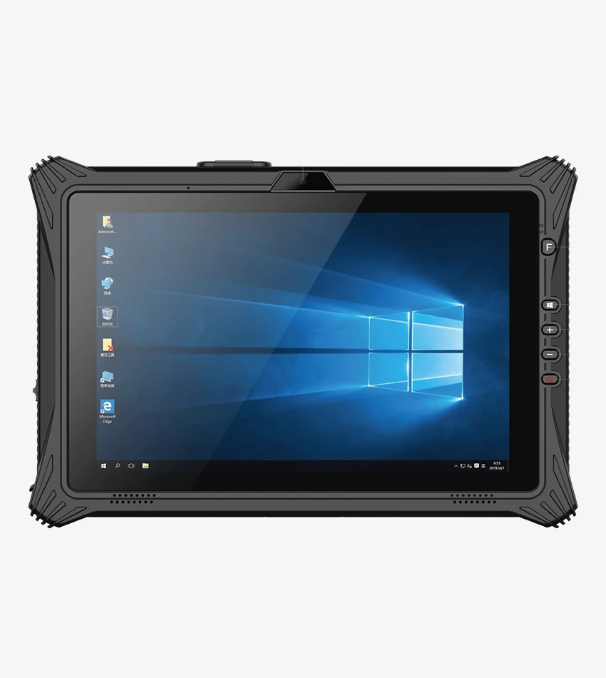 Athesi RT120: vista frontal con escritorio de Windows y botones en el marco | BELSATIA