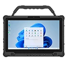 Athesi RT140: vista frontal con pantalla encendida y asa de transporte elevada | BELSATIA