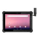 Athesi E10T GNSS RTK: vista frontal con pantalla encendida y antena GNSS externa | BELSATIA